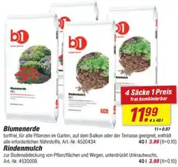 toom Baumarkt b1 Blumenerde Angebot