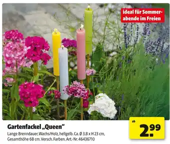 Hagebau Gartenfackel queen Angebot