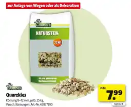 Hagebau Mr. gardener quarzkies Angebot