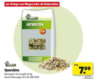 Hagebau Mr. gardener quarzkies Angebot