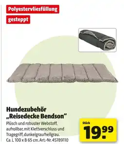 Hagebau Reisedecke bendson Angebot