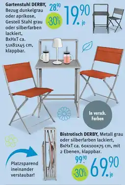 Trends Möbel Derby bistrotisch gartenstuhl derby oder gartenstuhl derby Angebot