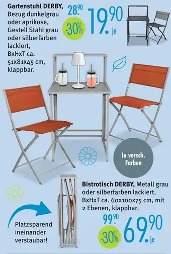 Trends Möbel Derby bistrotisch gartenstuhl derby oder gartenstuhl derby Angebot