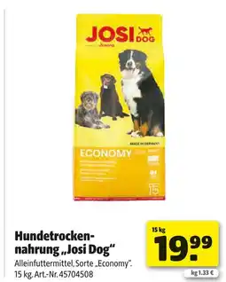 Hagebau Josera hundetrocken-nahrung „josi dog“ Angebot