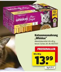 Hagebau Whiskas katzennassnahrung Angebot
