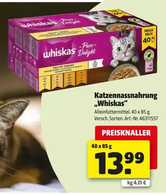 Hagebau Whiskas katzennassnahrung Angebot
