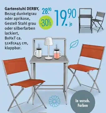 Trends Möbel Gartenstuhl derby Angebot