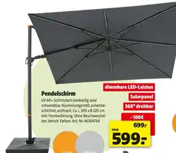 Hagebau Pendelschirm Angebot