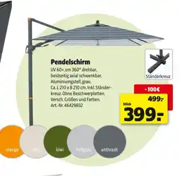 Hagebau Pendelschirm Angebot