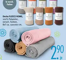 Trends Möbel Decke fleece home Angebot