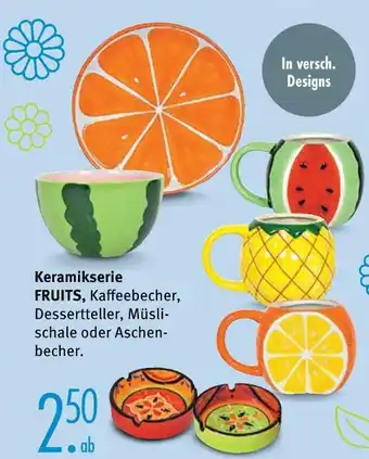Trends Möbel Keramikserie fruits Angebot