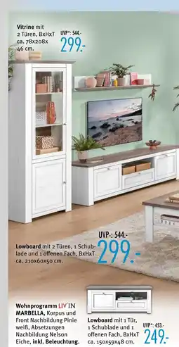 Trends Möbel Liv'in wohnprogramm marbella Angebot