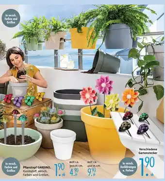Trends Möbel Gardino pflanztopf oder gartenstecker Angebot