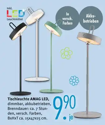 Trends Möbel Tischleuchte amag led Angebot