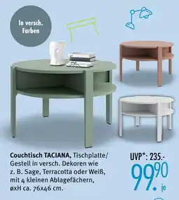 Trends Möbel Couchtisch taciana Angebot