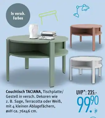 Trends Möbel Couchtisch taciana Angebot