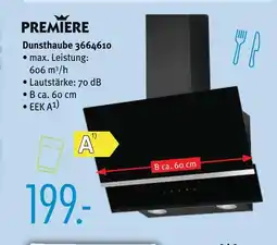 Trends Möbel Premiere dunsthaube Angebot
