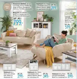 Trends Möbel Polsterserie madras Angebot