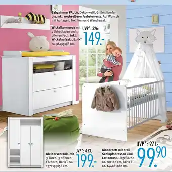 Trends Möbel Babyzimmer paula Angebot