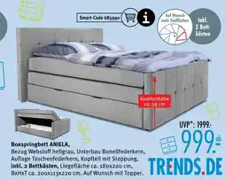 Trends Möbel Boxspringbett aniela Angebot