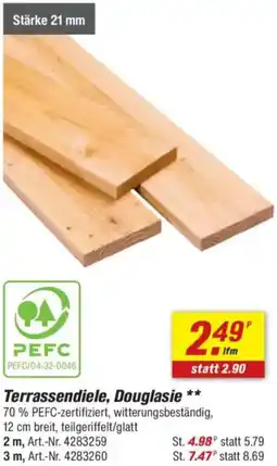 toom Baumarkt Terrassendiele, Douglasie Angebot