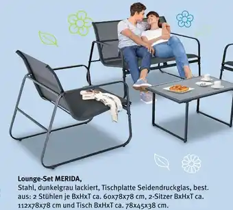 Trends Möbel Lounge-set merida Angebot
