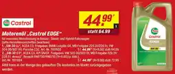 toom Baumarkt Motorenöl „Castrol EDGE" Angebot