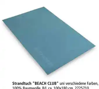 Segmüller Strandtuch beach club Angebot