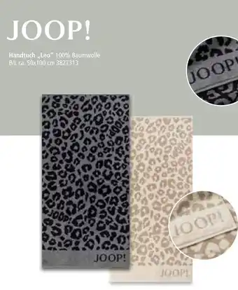 Segmüller Joop! handtuch „leo” Angebot