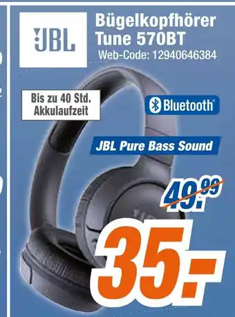 Expert Jbl bügelkopfhörer tune 570bt Angebot
