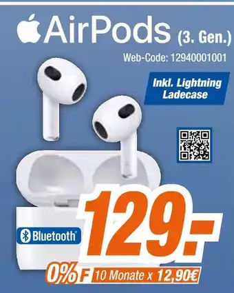 Expert Apple airpods (3. gen.) Angebot