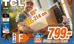 Expert Tcl 85v6b led tv Angebot