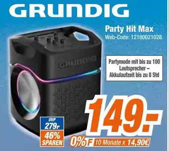 Expert Grundig party hit max Angebot