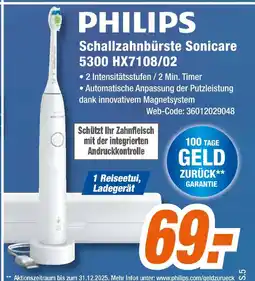 Expert Philips schallzahnbürste sonicare 5300 hx7108/02 Angebot