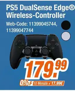 Expert Ps5 dualsense edge wireless-controller Angebot
