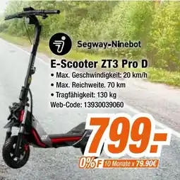 Expert Segway-ninebot e-scooter zt3 pro d Angebot