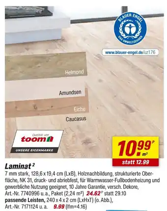 toom Baumarkt Toom laminat Angebot
