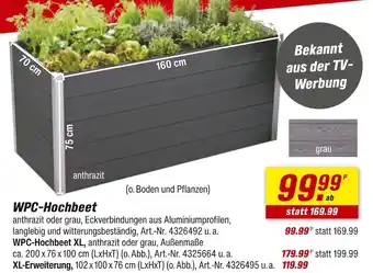 toom Baumarkt Wpc-hochbeet Angebot