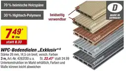 toom Baumarkt Wpc-bodendielen „exxklusiv“ Angebot