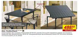 toom Baumarkt Doppelnutzungslösung 400-w-solar-kraftwerk oder tisch für 6 bis 8 personen Angebot