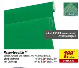 toom Baumarkt Rasenteppich Angebot