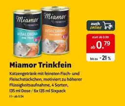 Das Futterhaus Miamor trinkfein Angebot