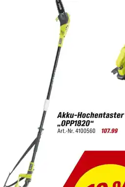 toom Baumarkt Ryobi akku-hochentaster „opp1820“ Angebot