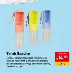 Das Futterhaus Trinkflasche Angebot