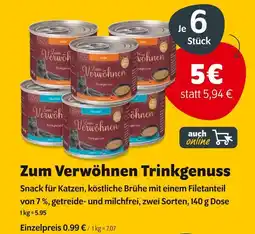 Das Futterhaus Zum verwöhnen trinkgenuss Angebot