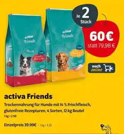 Das Futterhaus Activa friends trockennahrung für hunde Angebot