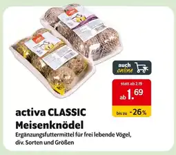 Das Futterhaus Activa classic meisenknödel Angebot