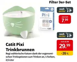 Das Futterhaus Catit pixi trinkbrunnen oder filter Angebot