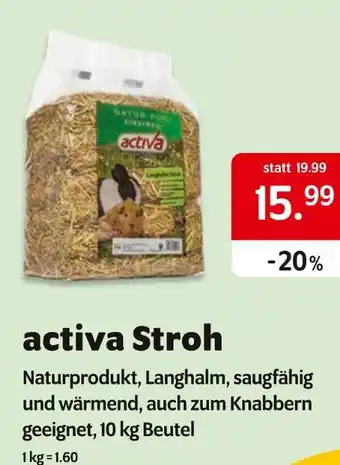 Das Futterhaus Activa stroh Angebot