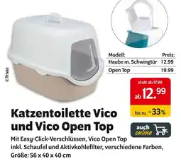 Das Futterhaus Trixie katzentoilette vico und vico open top Angebot